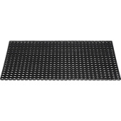 Коврик входной резиновый грязезащитный Luscan Professional 80x120 см черный