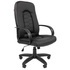 Кресло для руководителя Комус Мебель Easy Chair 683 чёрное (экокожа,  пластик)