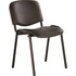 Стул офисный Easy Chair ИЗО/ISO чёрный кожзаменитель металл чёрный  (1332052)