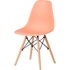 Стул обеденный TetChair Cindy (Eames) 21374 оранжевый (пластик, массив  дерева)