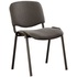 Стул офисный Easy Chair ИЗО/ISO серый ткань металл чёрный (1332051)