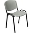 Стул офисный Easy Chair Изо серый пластик металл чёрный (573677)