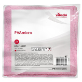 Салфетки хозяйственные Vileda Professional PVAmicro микрофибра 38x35 см  250 г/кв.м красные (5 штук в упаковке)