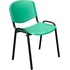 Стул офисный Easy Chair Изо зелёный пластик металл чёрный (573681)