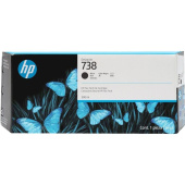 Картридж струйный HP 738XL 498N8A черный матовый оригинальный повышенной  емкости