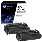 Картридж лазерный HP 87X CF287XD/XF чер.пов.емк. для LJ M506/M527  (2шт/уп)