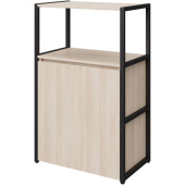 Стеллаж для документов Easy to lead K-Loft 241H022 дуб  скандинавский/чёрный 670х400х1068 мм