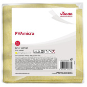 Салфетки хозяйственные Vileda Professional PVAmicro микрофибра 38x35 см  250 г/кв.м жёлтые (5 штук в упаковке)