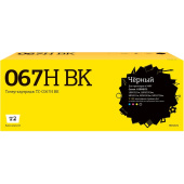 Картридж лазерный T2 TC-C067H BK 067H BK/5106C002AA для Canon черный совместимый повышенной емкости