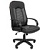 Кресло для руководителя Комус Мебель Easy Chair 683 серое/чёрное  (экокожа, пластик)