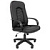 Кресло для руководителя Комус Мебель Easy Chair 683 чёрное (экокожа,  пластик)