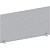 Экран к столу Easy Standard с креплением (серый, 900х18х450 мм)