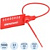 Пломба пластиковая номерная 350 мм красная (1000 штук в упаковке)