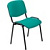Стул офисный Easy Chair Изо зелёный ткань металл чёрный (550723)