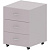 Тумба подкатная Simple SC-3M/3M.1 (серый, 412х450х566 мм, 3 ящика)