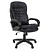Кресло для руководителя Комус Мебель Easy Chair 515 чёрное (экокожа,  пластик)