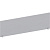 Экран к столу Easy Standard с креплением боковой (серый, 1600x18x450 мм)