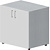Шкаф для документов Artwood OMLD760TIBL (титан/белый, 800х600х800 мм)