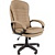 Кресло для руководителя Комус Мебель Easy Chair 515 бежевое (экокожа,  пластик)